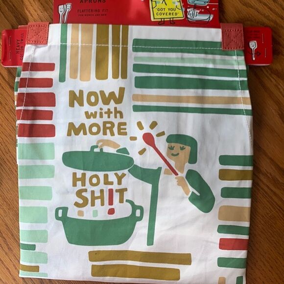 Blue Q Cotton Apron Now with More Holy Sh$$
Unisex - Picture 2 of 10